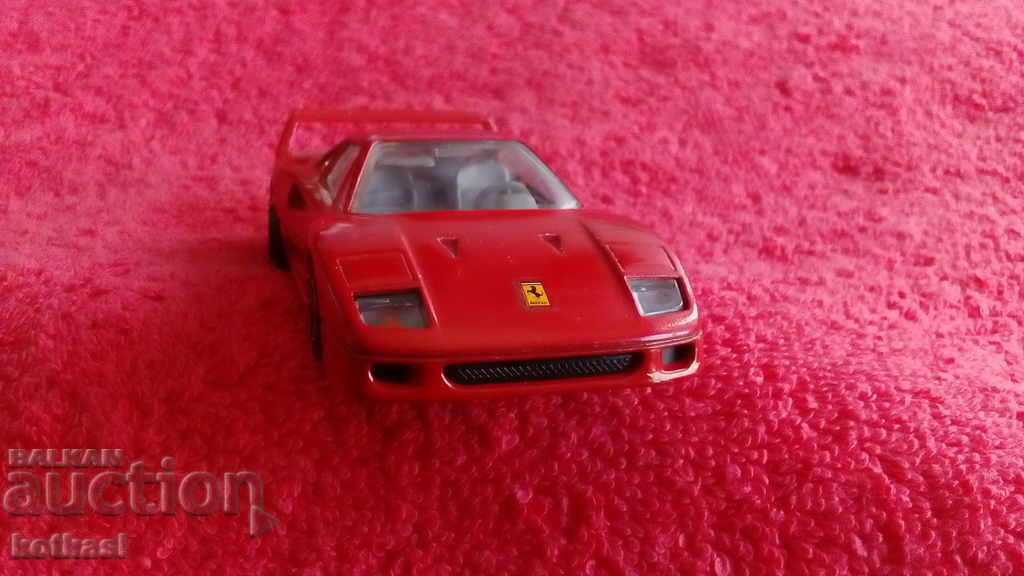 Delivery of Old metal sports Ferrari 1/43 F40 ITALY burago Delivery of Old metal sports Ferrari 1/43 F40 ITALY burago