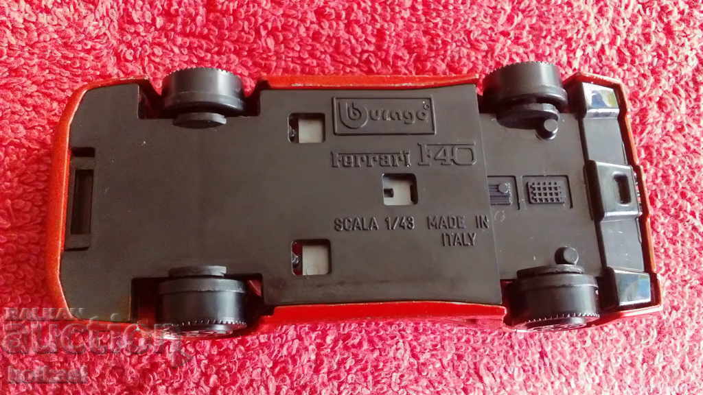 Old metal sports Ferrari 1/43 F40 ITALY burago - 7 Old metal sports Ferrari 1/43 F40 ITALY burago - 7