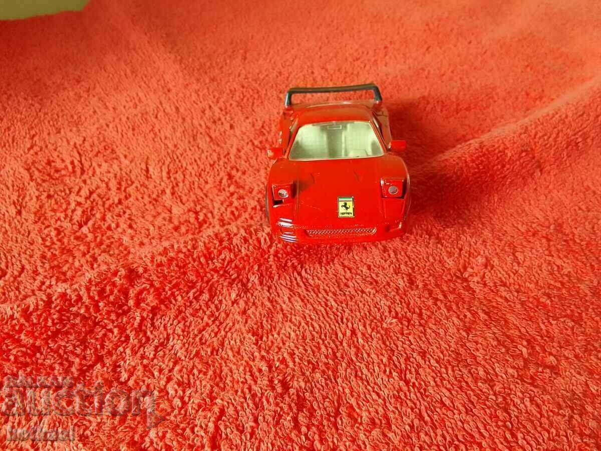 Auction Old metal Ferrari model car Auction Old metal Ferrari model car