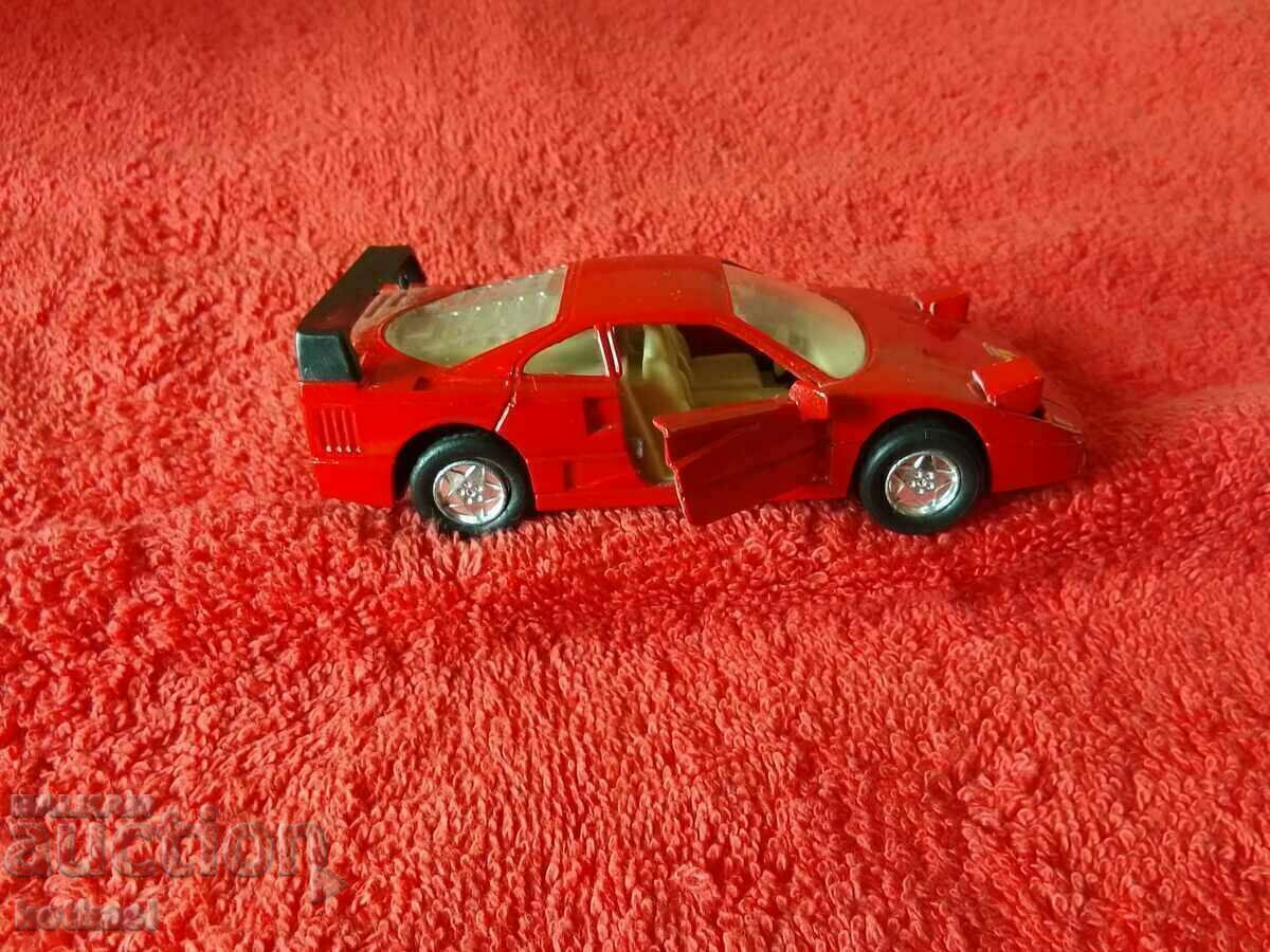 Delivery of Old metal Ferrari model car
