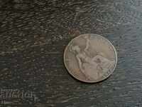 Монета - Великобритания - 1 пени | 1912г.