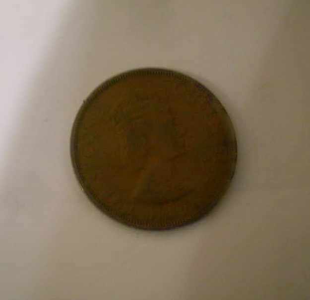 Eastern Caribbean 2 Cents 1960 RARE COIN