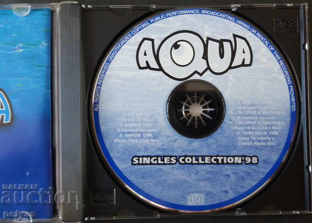 CD Aqua - (AQUA) CD με τιμή 5.50 BGN | € 2.81 CD Aqua - (AQUA) CD με τιμή 5.50 BGN | € 2.81