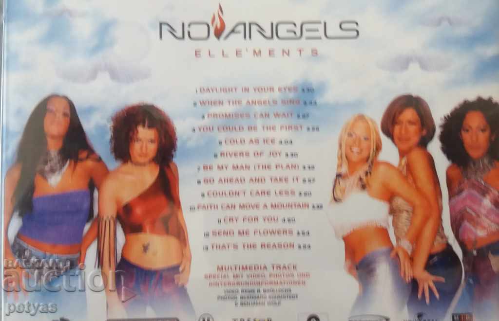 Licitație SD - No Angels Elle'Ments SD