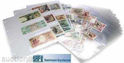 reserve sheets for banknotes albums "SAFE" С-2 with price 17.50 BGN | € 8.95 reserve sheets for banknotes albums "SAFE" С-2 with price 17.50 BGN | € 8.95