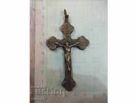 Cross with crucifixion bronze - 30,15 gr.
