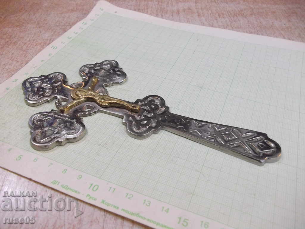 Medical Steel Cross and Crucifixion of Bronze - 153.78 g. with price 300.00 BGN | € 153.39