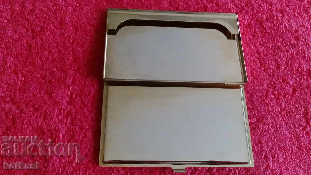 Delivery of Old military metal business card Romania Headquarters Naval Forces Delivery of Old military metal business card Romania Headquarters Naval Forces