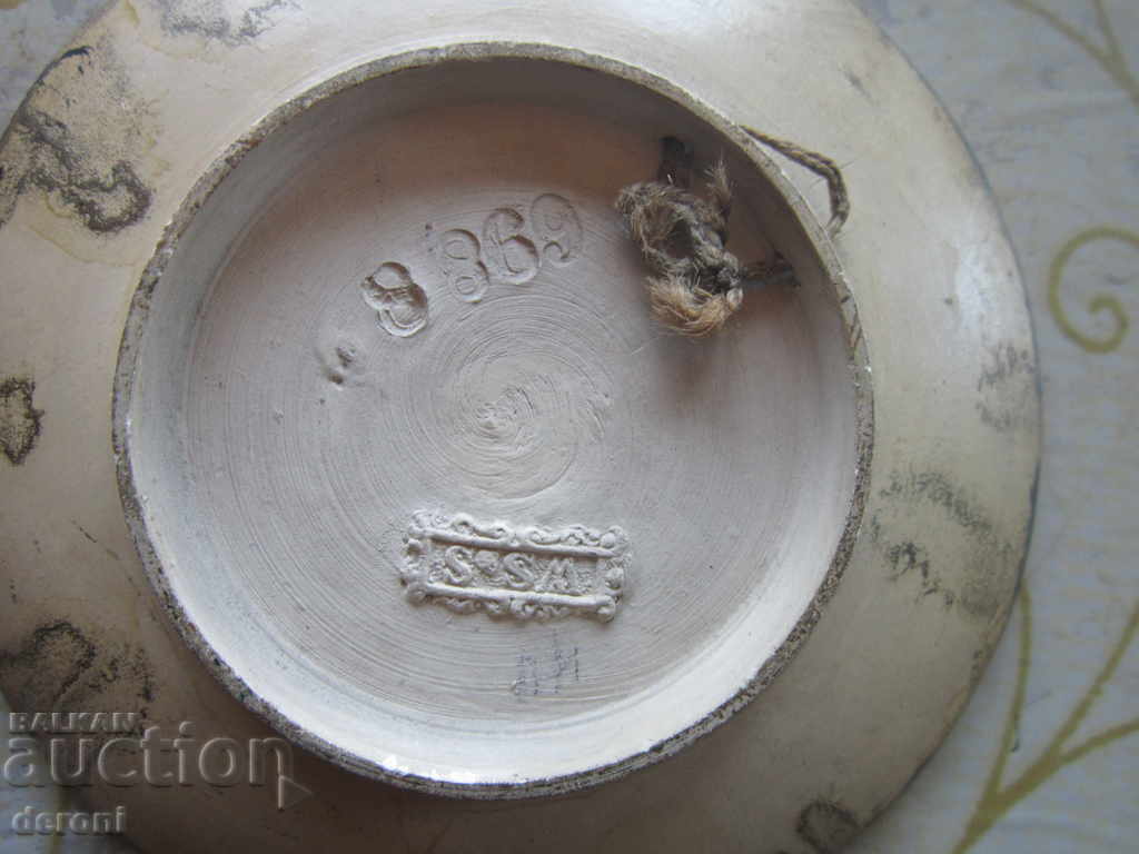 Уникална глинена чиния чинийка керамична чиния 2 - 5 Уникална глинена чиния чинийка керамична чиния 2 - 5