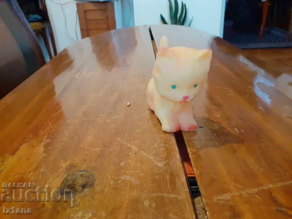 Auction Old children's toy, kitten, cat Auction Old children's toy, kitten, cat