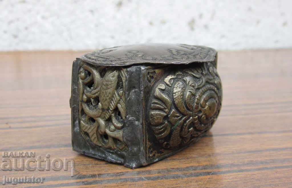 Ancient Bulgarian folklore silver box - 5 Ancient Bulgarian folklore silver box - 5