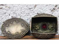 Ancient Bulgarian folklore silver box