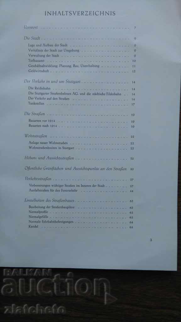 Die Straßen der Stadt Stuttgart - 5 Die Straßen der Stadt Stuttgart - 5
