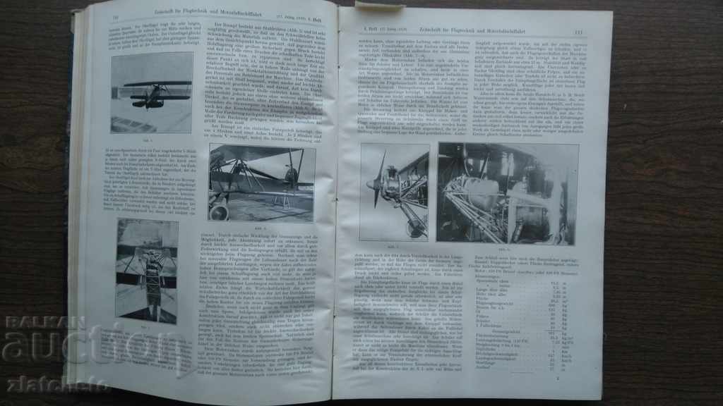 Auction ZFM 1926 Rare airplane periodicals Auction ZFM 1926 Rare airplane periodicals