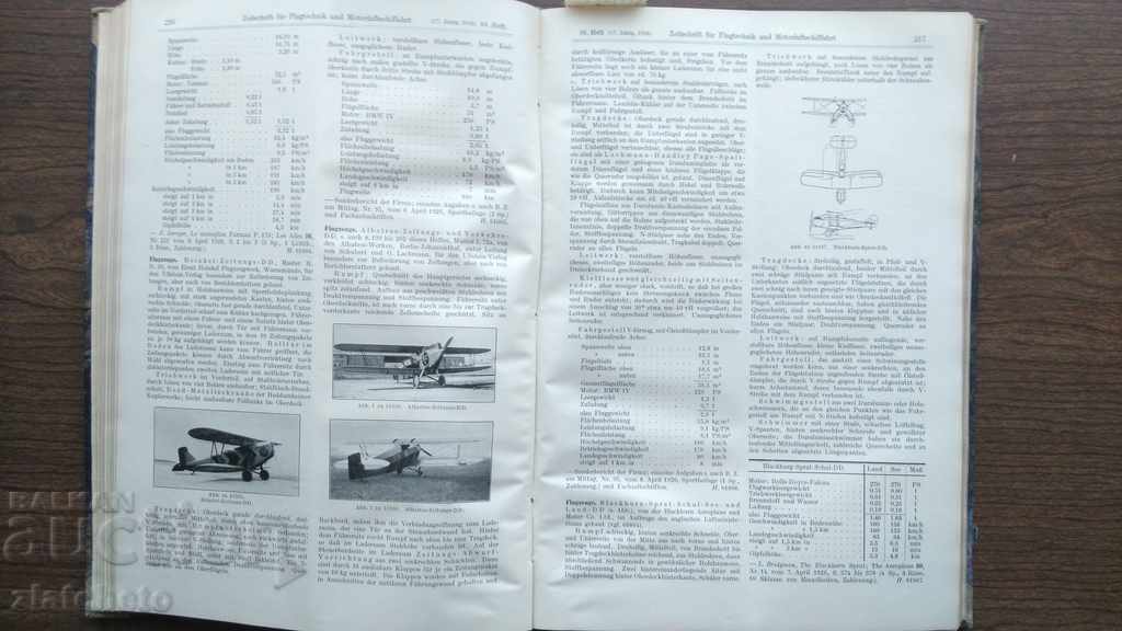Delivery of ZFM 1926 Rare airplane periodicals Delivery of ZFM 1926 Rare airplane periodicals