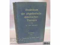1934. Carte medicală Fizioterapie Germania