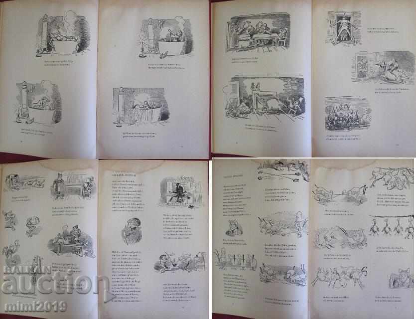 Delivery of Old Wilhelm Busch Children's Book