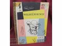 Παλιό βιβλίο παιδιών Wilhelm Busch