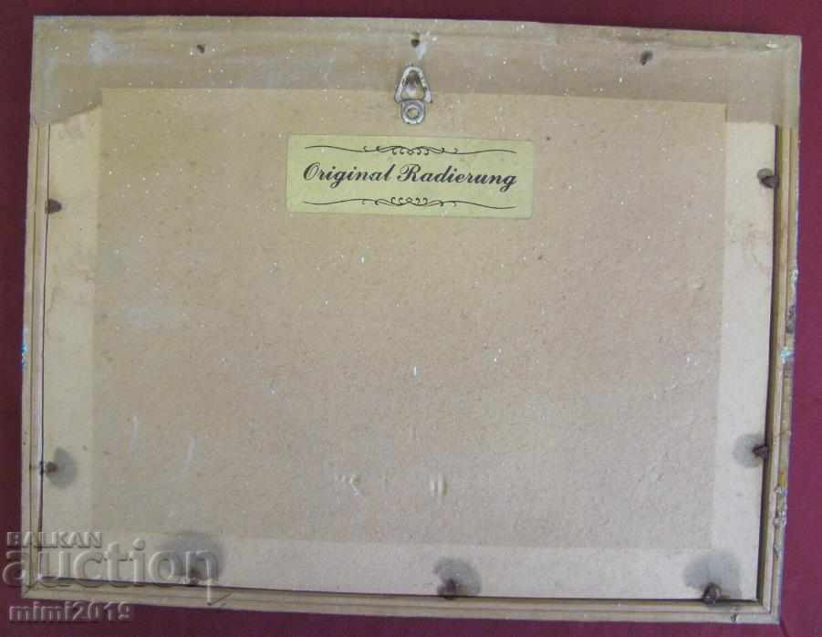 19th Century Old Original Engraving Signed - 5 19th Century Old Original Engraving Signed - 5