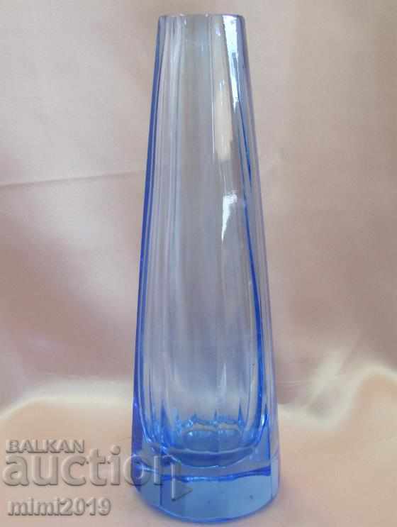 Vase de cristal vechi lucrate manual
