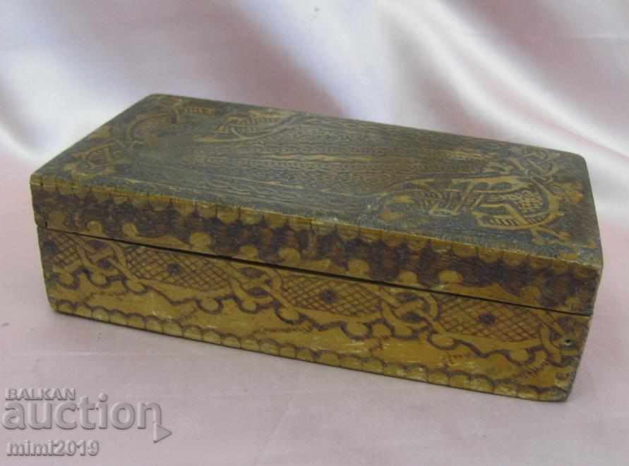 Art Deco Wooden Jewelry Box with price 50.00 BGN | € 25.56