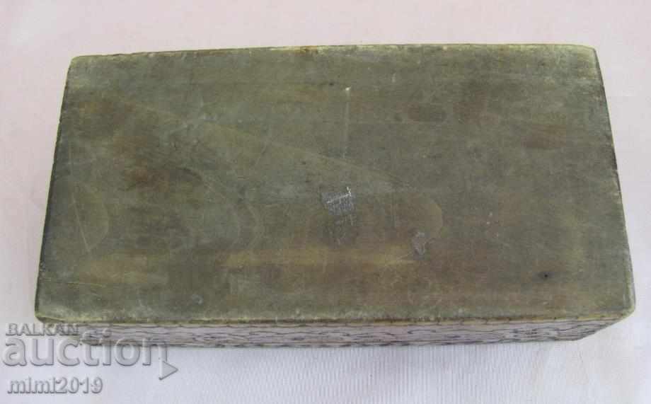 Art Deco Wooden Jewelry Box - 6