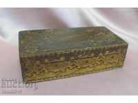 Art Deco ξύλινο κουτί κοσμήματος