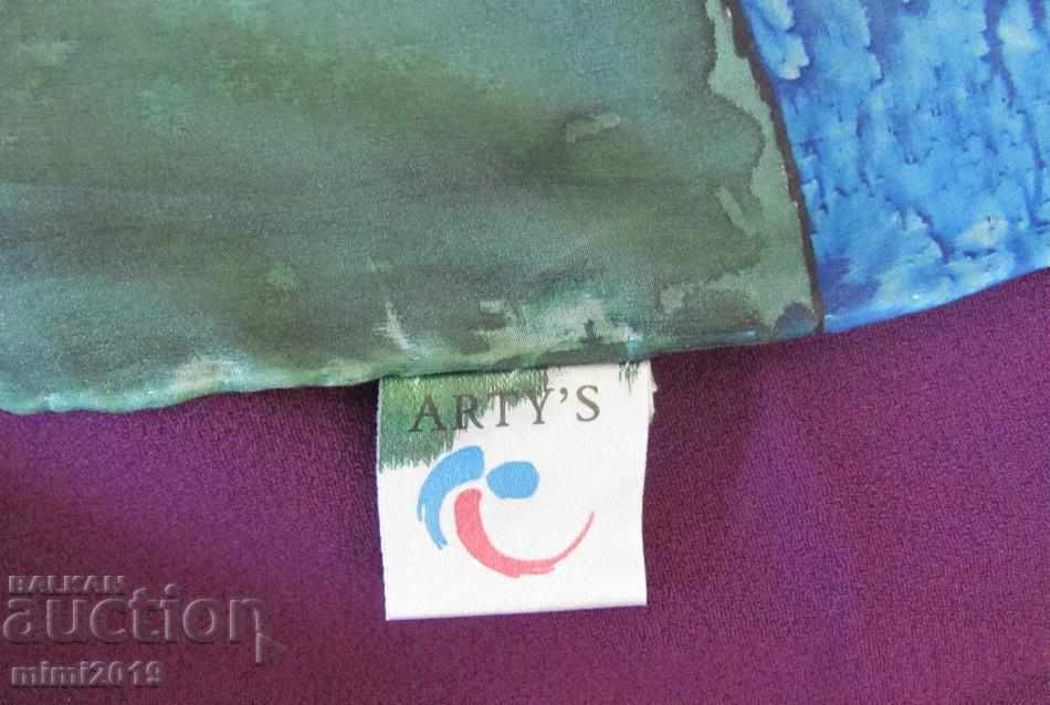 Delivery of Old Silk Scarf Handmade Delivery of Old Silk Scarf Handmade