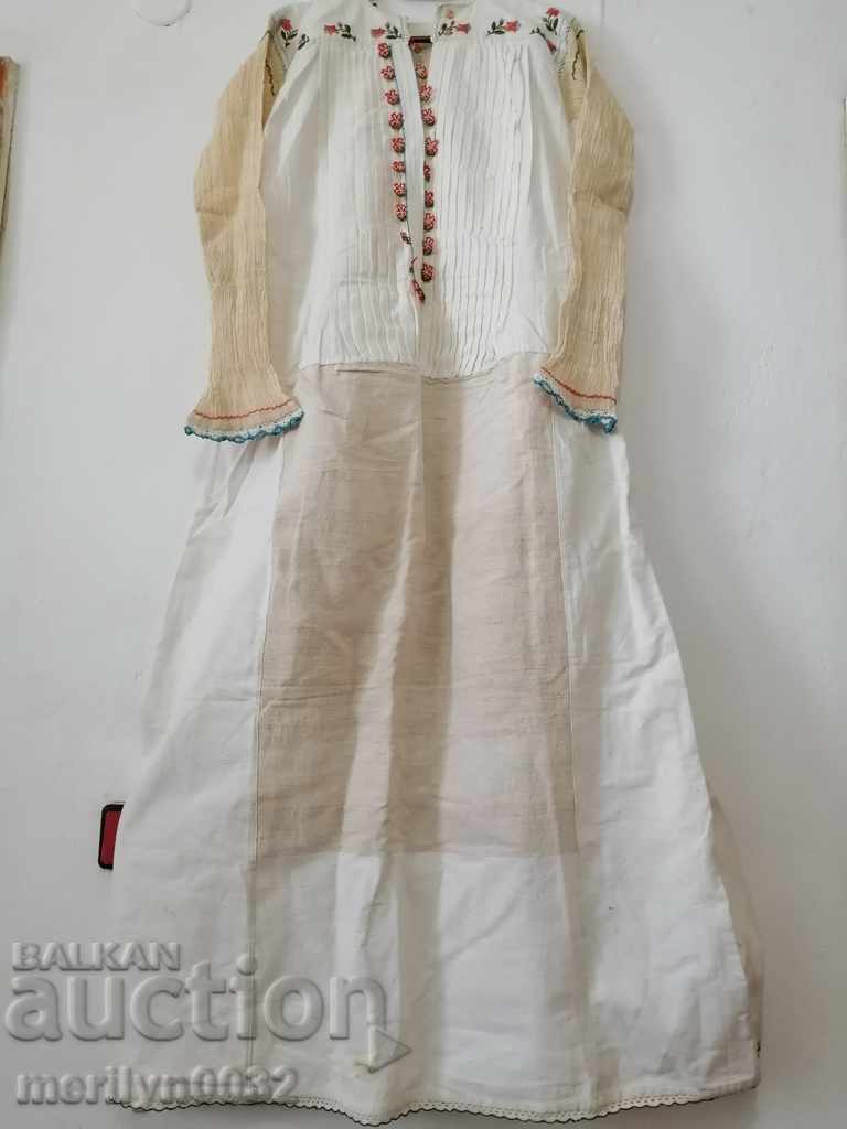 Κεντητό πουκάμισο φόρεμα κέντημα δαντέλα Κεντητό πουκάμισο φόρεμα κέντημα δαντέλα