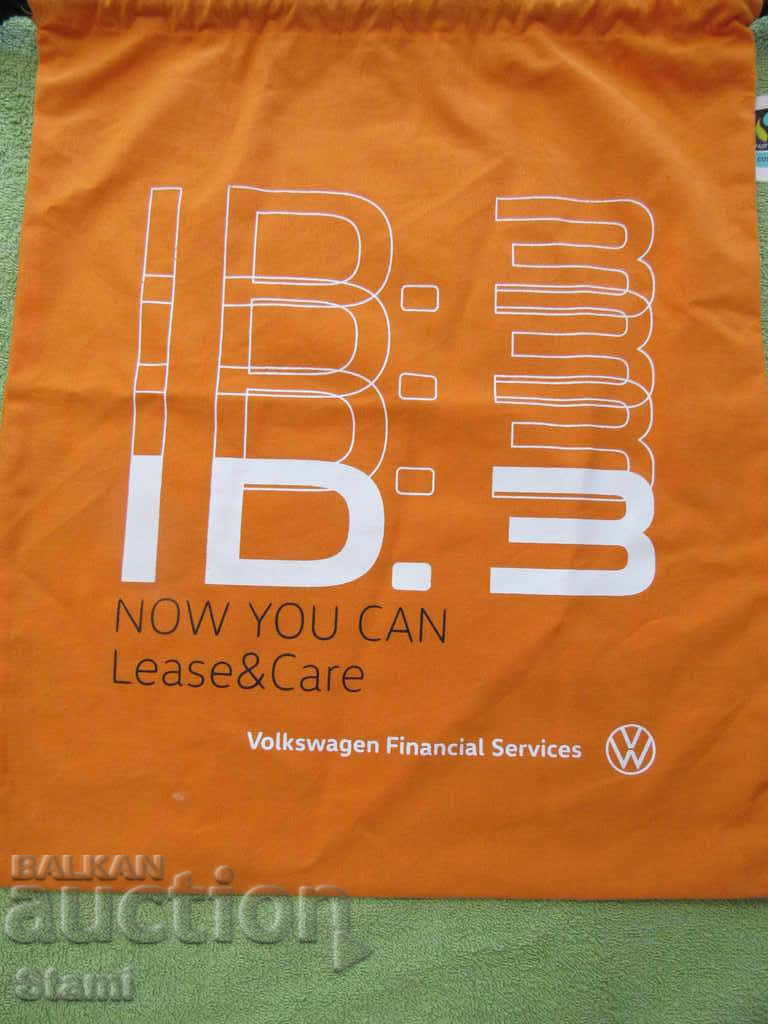 New backpack bag Volkswagen with price 25.00 BGN | € 12.78
