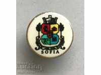 27251 Bulgaria sign coat of arms city of Sofia on pin