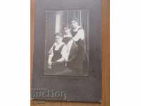 OLD PHOTO - CARDBOARD - 1914 - SHUMEN - 0452