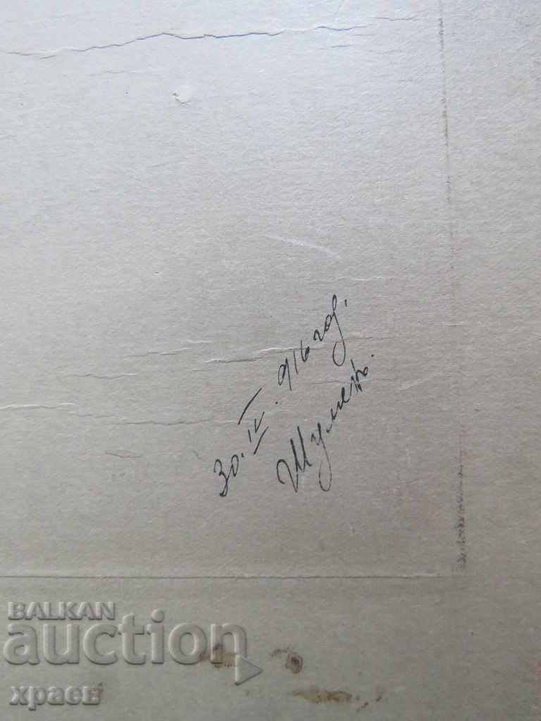 Licitație FOTO VECHE - CARTON - MARE - SHUMEN - 0461