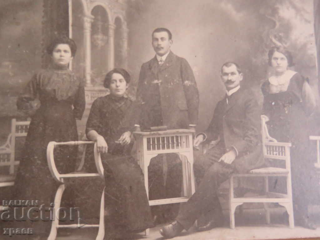 СТАРА ФОТОГРАФИЯ - КАРТОН - ГОЛЯМА - 0467 с цена € 12.99 | 25.41 лв.