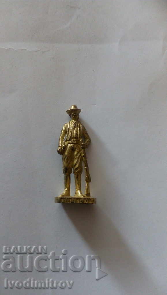 Figurina din metal cu ouă de ciocolată Billy the Kid