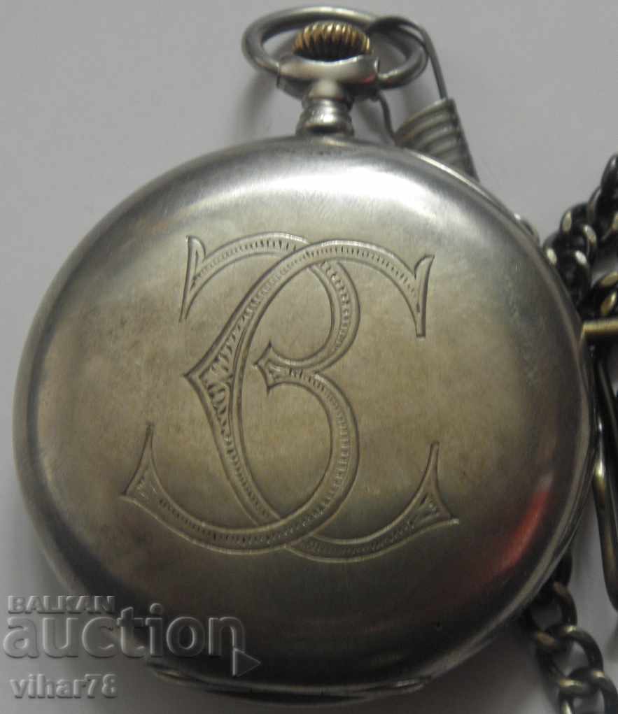 ασημένιο ρολόι τσέπης -LONGIN-LONGINES-AWARDED-1918