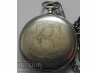 pocket silver watch -LONGIN-LONGINES-AWARDED-1918
