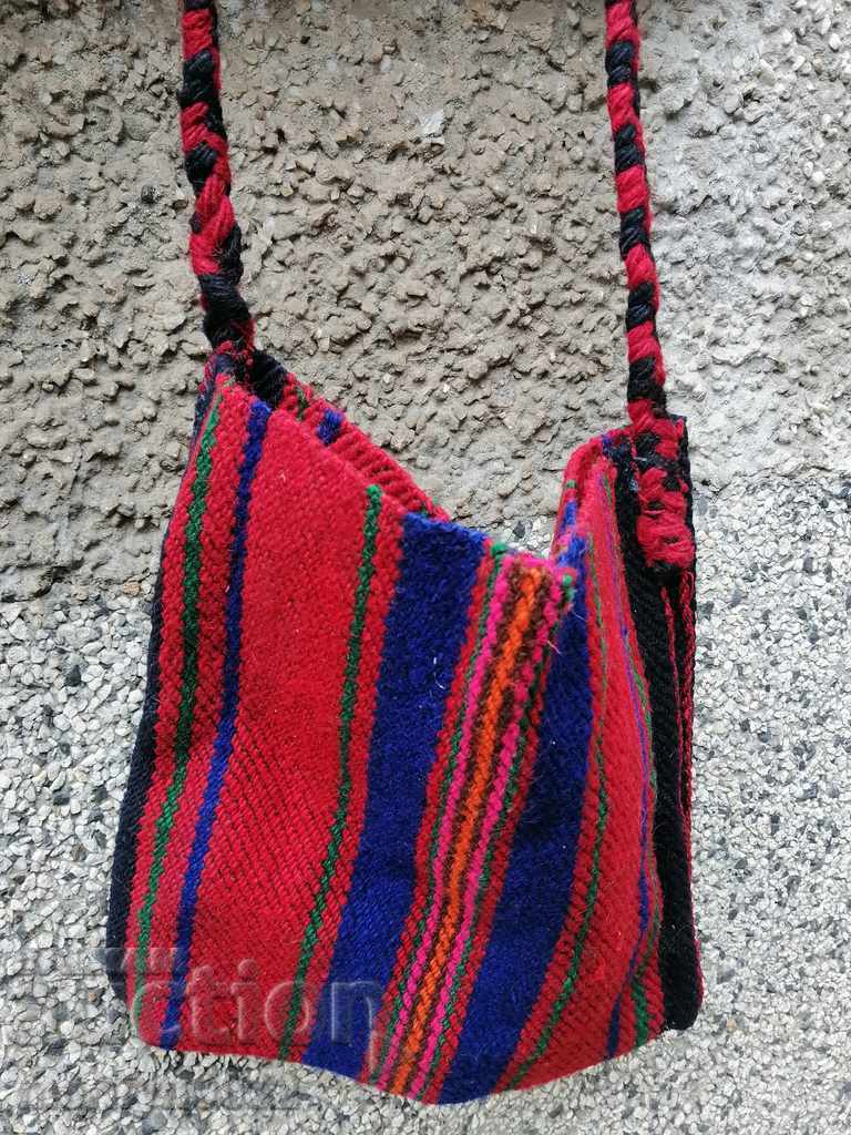 Patterned handwoven carol bag, Zarezan bag with price 45.00 BGN | € 23.01 Patterned handwoven carol bag, Zarezan bag with price 45.00 BGN | € 23.01