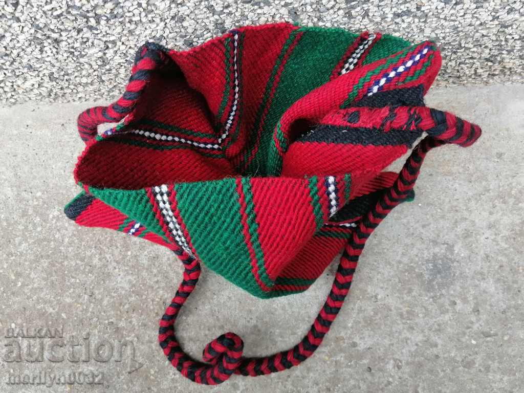Auction Patterned handwoven carol bag, Zarezan bag Auction Patterned handwoven carol bag, Zarezan bag