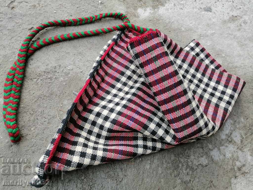 Auction Colorful hand-woven Christmas bag, Zarezan bag Auction Colorful hand-woven Christmas bag, Zarezan bag