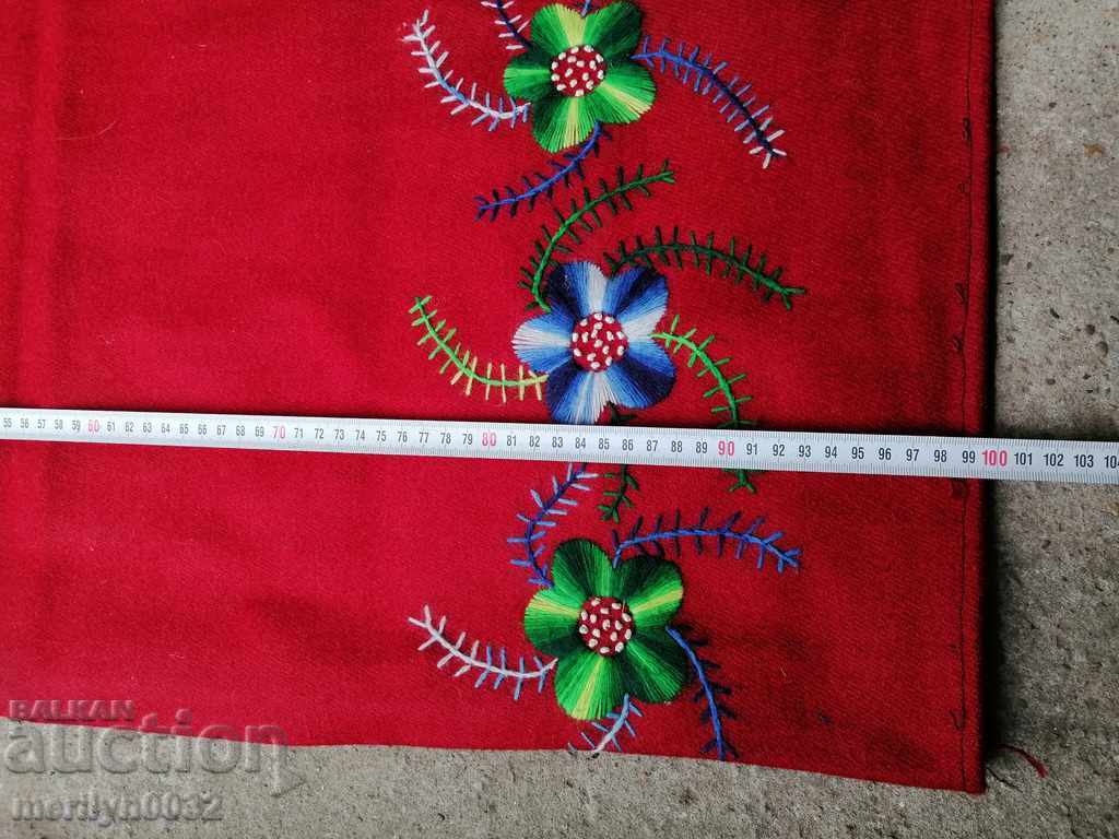 An old woven embroidered pillow case for an almond pillow - 5 An old woven embroidered pillow case for an almond pillow - 5