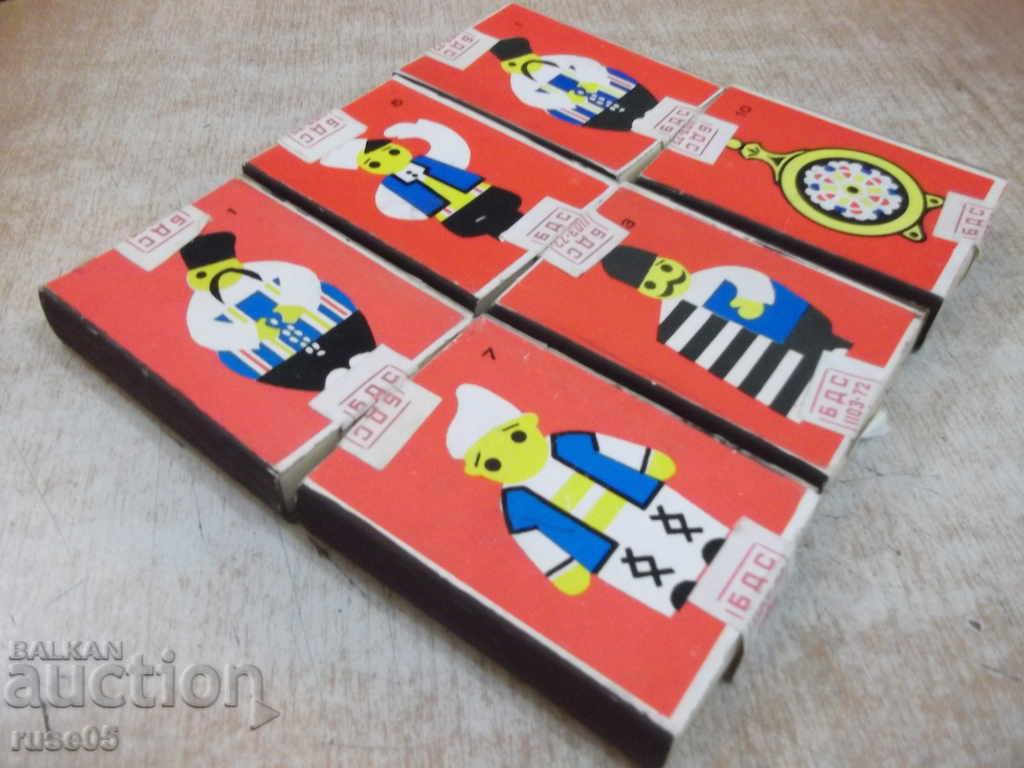 Lot of 6 pcs. unused household matches with price 30.00 BGN | € 15.34 Lot of 6 pcs. unused household matches with price 30.00 BGN | € 15.34