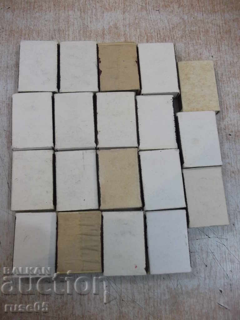 Auction Lot of 19 pcs. unused Sport Toto matchbits from the Sots Auction Lot of 19 pcs. unused Sport Toto matchbits from the Sots