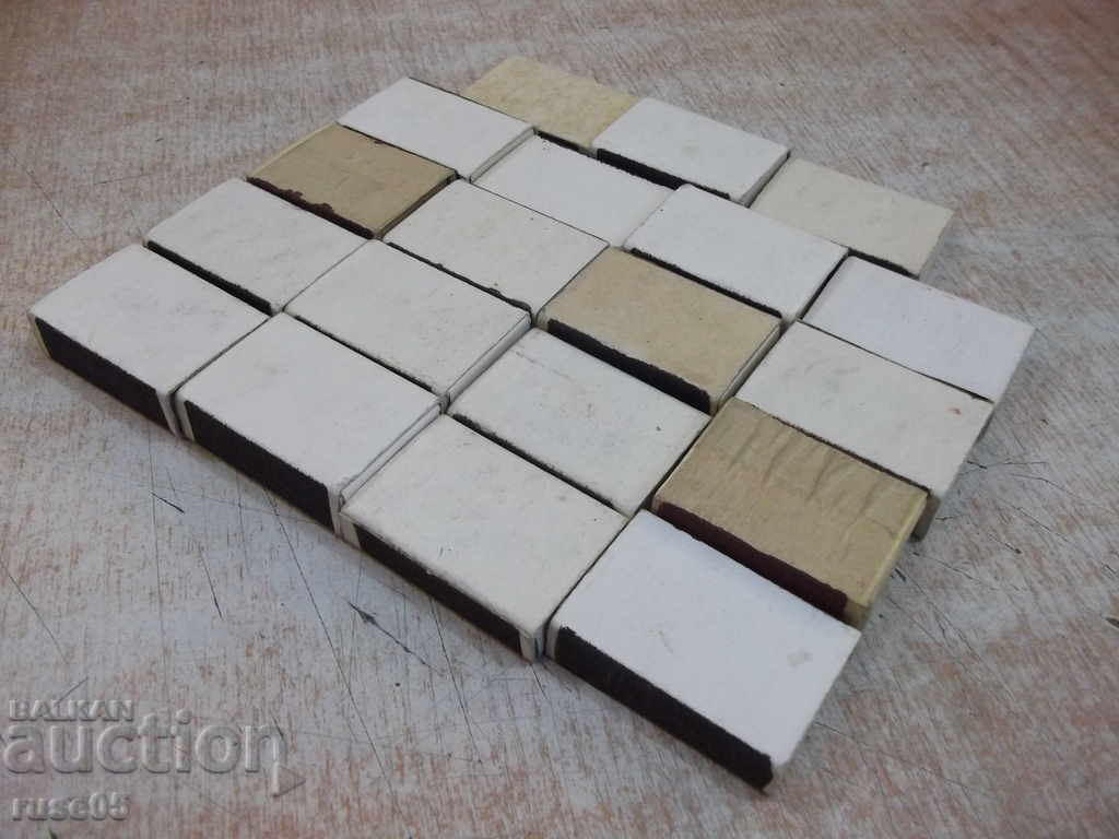 Delivery of Lot of 19 pcs. unused Sport Toto matchbits from the Sots Delivery of Lot of 19 pcs. unused Sport Toto matchbits from the Sots