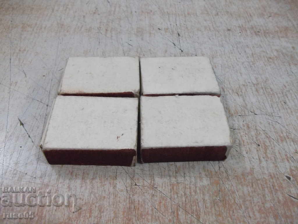 Delivery of Lot of 4 pcs. unused Soviet matches Delivery of Lot of 4 pcs. unused Soviet matches