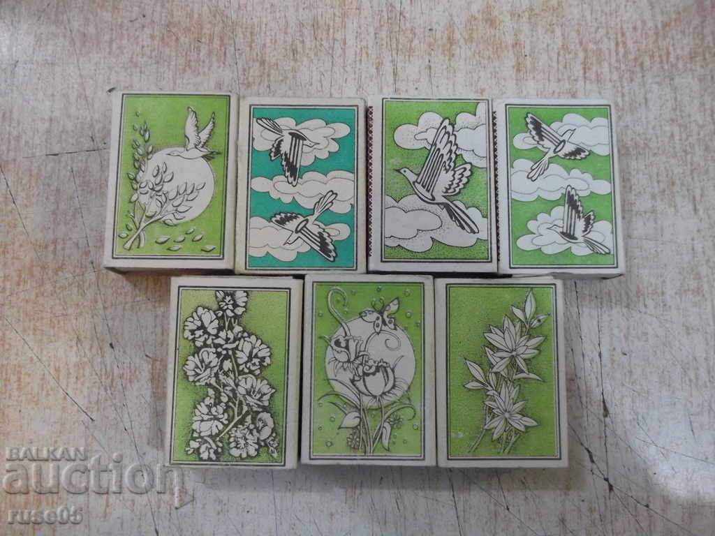 Lot of 7 pcs. unused Romanian matches with price 35.00 BGN | € 17.90 Lot of 7 pcs. unused Romanian matches with price 35.00 BGN | € 17.90