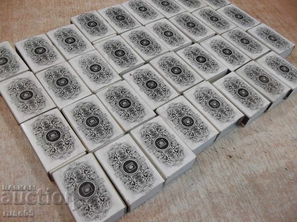 Auction Lot of 35 pcs. unused matches with playing card images Auction Lot of 35 pcs. unused matches with playing card images