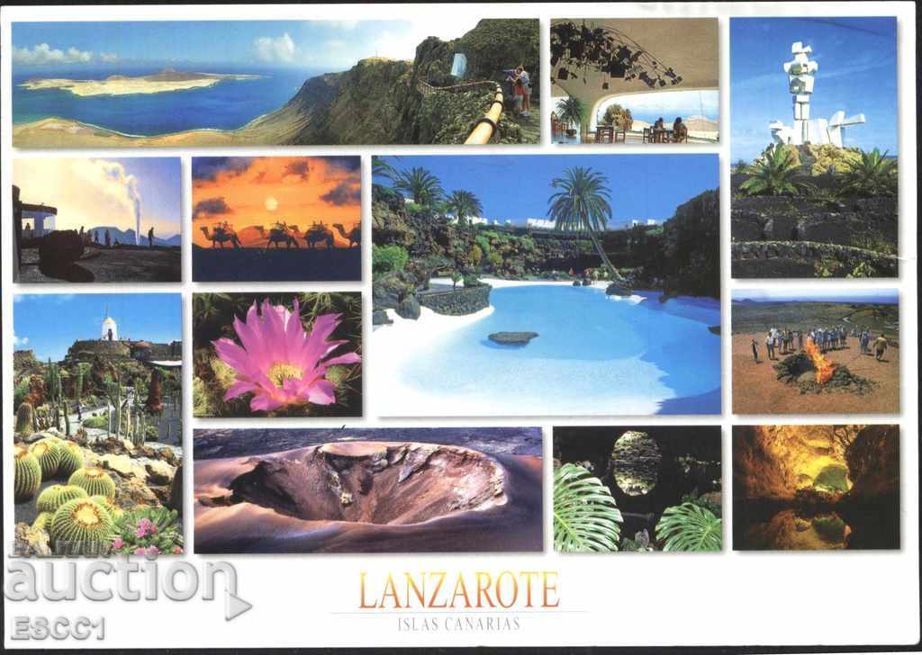 Călătorie Poștă Lanzarote Vizualizări din Spania