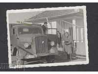 Foto veche: Vratsa. Camion. DOSO 1964