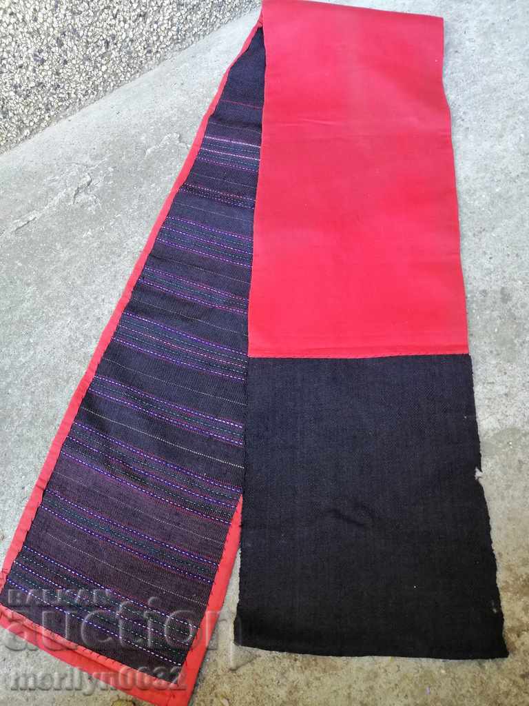 Auction Hand-woven Renaissance Belt of Wool Carrier 1.90 meters Auction Hand-woven Renaissance Belt of Wool Carrier 1.90 meters